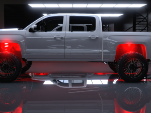 Chevrolet Silverado LT Z71 Cab Modelo 3D