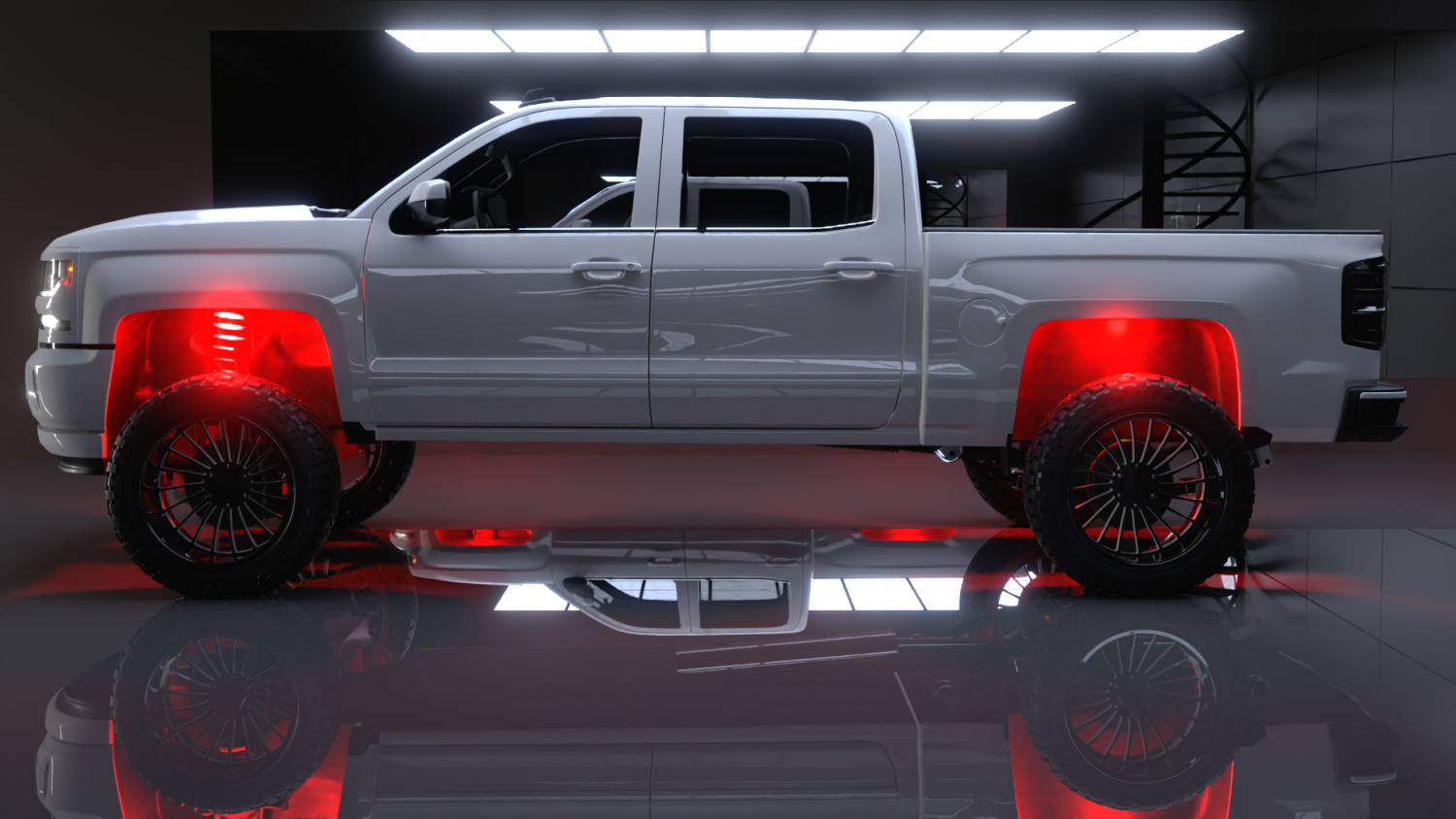 Chevrolet Silverado LT Z71 Cab 3D Model in Van and Minivan 3DExport