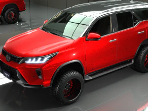 Toyota Fortuner 2022 3D Model