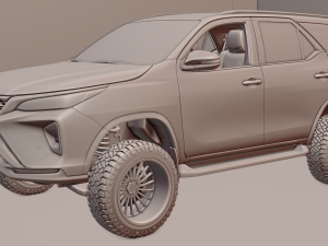 Toyota Fortuner 2022 Modello 3D