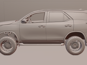 Toyota Fortuner 2022 Modello 3D