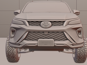 Toyota Fortuner 2022 Modello 3D