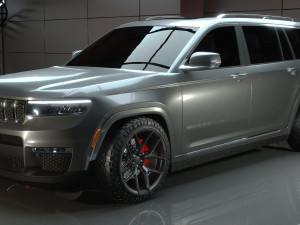 Jeep Grand Cherokee 2022 Modifed 3D Model