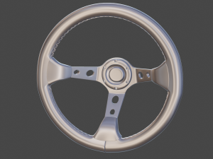 Vertex Racer Steering Model 3D