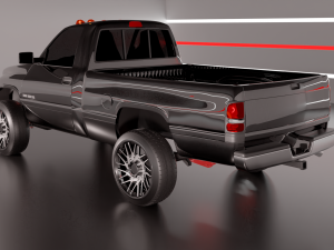 Dodge Ram 1500 old 3D Модель