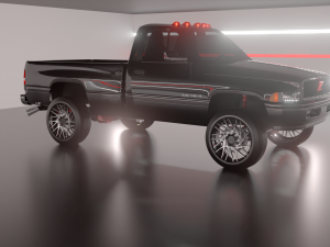 Dodge Ram 1500 old 3D Модель