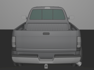 Dodge Ram 1500 old 3D Модель