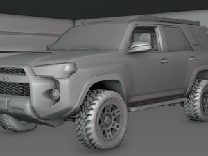 Toyota 4runner TRD 2022 Modelo 3D