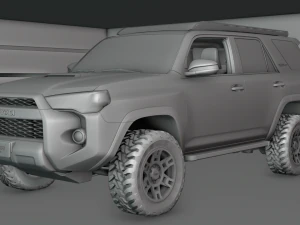 Toyota 4runner TRD 2022 3D Model