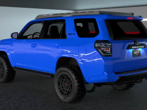 Toyota 4runner TRD 2022 3D Model