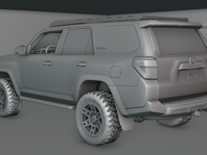 Toyota 4runner TRD 2022 Modelo 3D