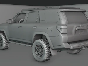 Toyota 4runner TRD 2022 3D Model