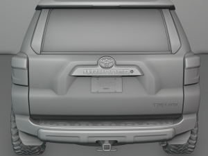 Toyota 4runner TRD 2022 Modelo 3D