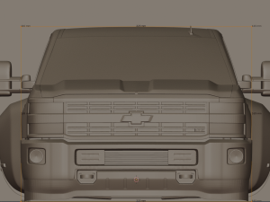 Chevrolet Silverado HD 3500 to print 3D Model