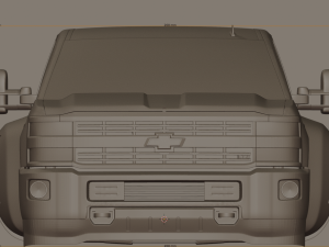 Chevrolet Silverado HD 3500 to print 3D Model