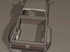 Chevrolet Silverado HD 3500 to print 3D Model