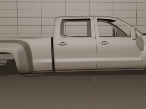 Chevrolet Silverado HD 3500 to print 3D Model