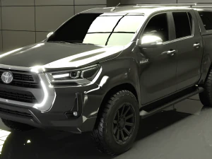 Toyota Hilux 2022 Model 3D