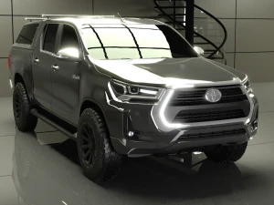 Toyota Hilux 2022 3D Model