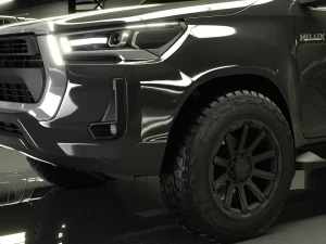 Toyota Hilux 2022 3D Model