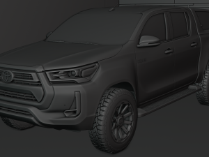 Toyota Hilux 2022 Modello 3D