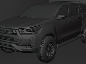 Toyota Hilux 2022 3D Model