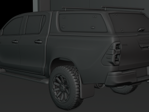 Toyota Hilux 2022 Modello 3D