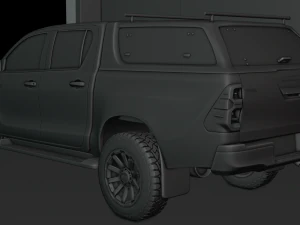 Toyota Hilux 2022 3D Model