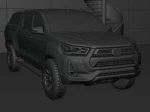 Toyota Hilux 2022 Modello 3D