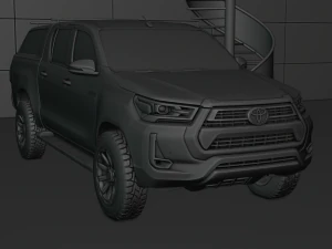 Toyota Hilux 2022 3D Model