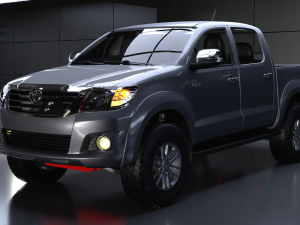 Toyota Hilux 2015 3D Model