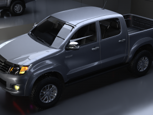 Toyota Hilux 2015 Modelo 3D