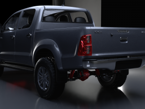 Toyota Hilux 2015 Modelo 3D