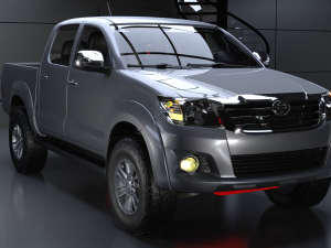 Toyota Hilux 2015 Modelo 3D