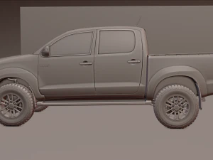 Toyota Hilux 2015 3D Model