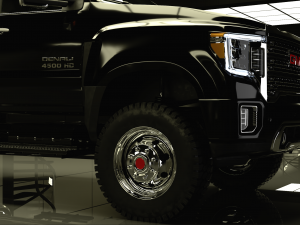 GMC Denali 4500 HD 2023 3D Модель