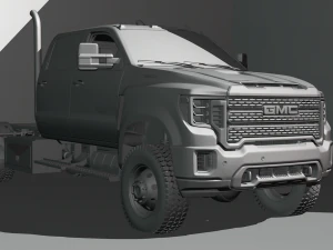 GMC Denali 4500 HD 2023 3D Model