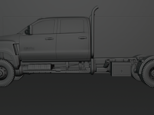 GMC Denali 4500 HD 2023 3D Модель