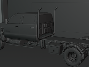 GMC Denali 4500 HD 2023 3D Модель