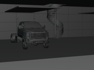 GMC Denali 4500 HD 2023 3D Модель