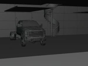 GMC Denali 4500 HD 2023 3D Model