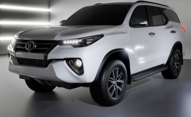 Toyota Fortuner 2018 Modelo 3D .c4d .max .obj .3ds .fbx .stl .blend 