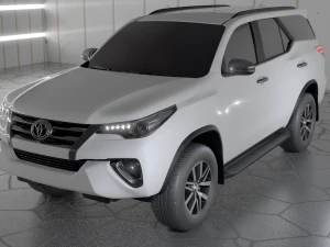 Toyota Fortuner 2018 3D Model