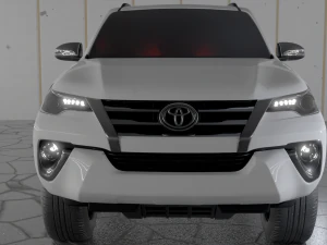 Toyota Fortuner 2018 3D Model