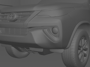 Toyota Fortuner 2018 Modelo 3D