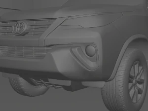 Toyota Fortuner 2018 3D Model