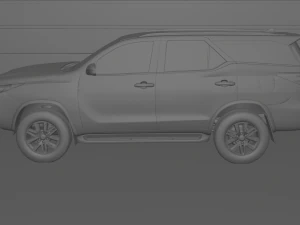 Toyota Fortuner 2018 3D Model