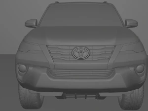 Toyota Fortuner 2018 3D Model