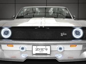 Chevrolet Camaro Z28 1968 Modified 3D Model