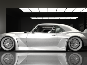 Chevrolet Camaro Z28 1968 Modified Modello 3D